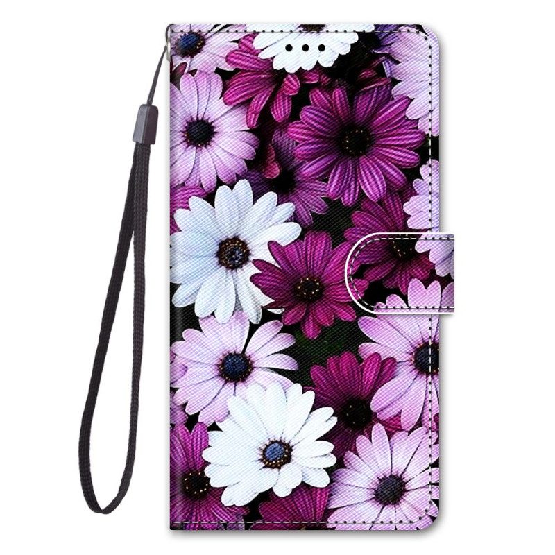 Folio Cover Samsung Galaxy S23 Ultra 5G Grafica Con Cordino