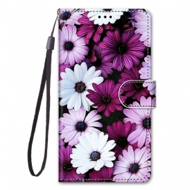 Folio Cover Samsung Galaxy S23 Ultra 5G Grafica Con Cordino