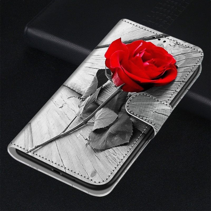 Folio Cover Samsung Galaxy S23 Ultra 5G Grafica Con Cordino