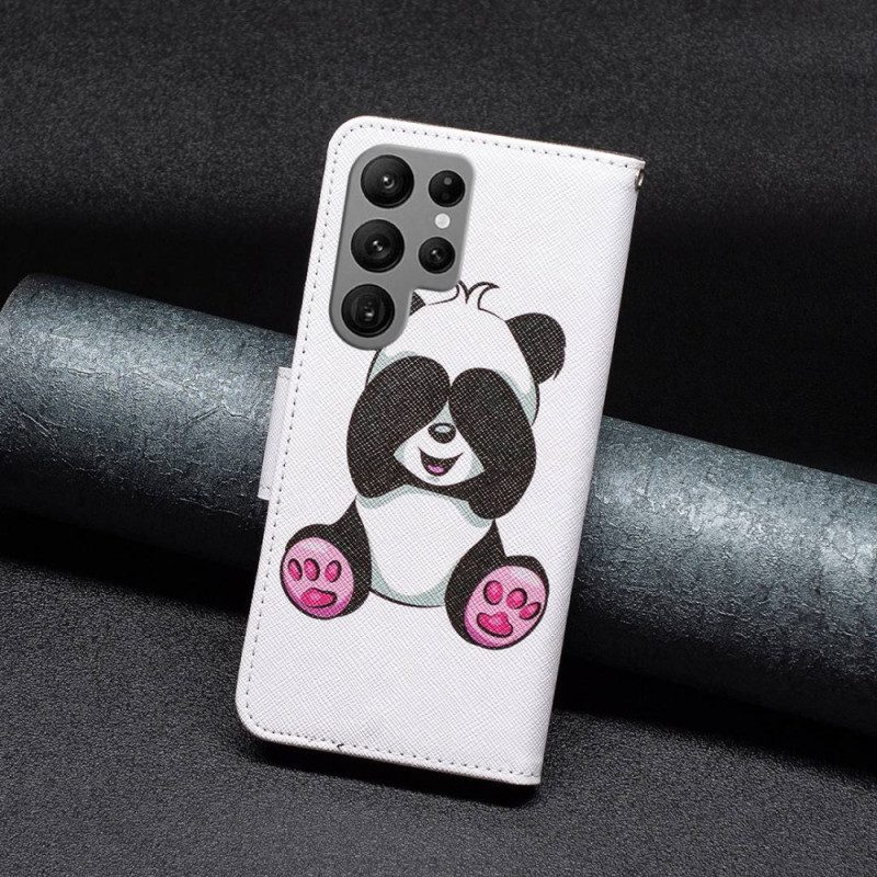 Folio Cover Samsung Galaxy S23 Ultra 5G Panda