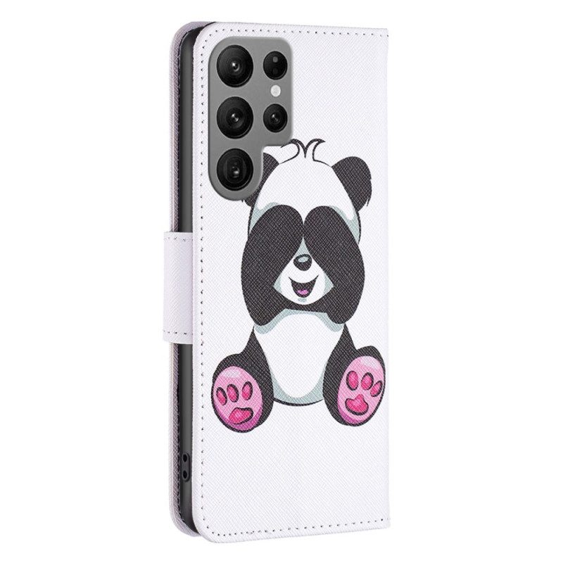 Folio Cover Samsung Galaxy S23 Ultra 5G Panda