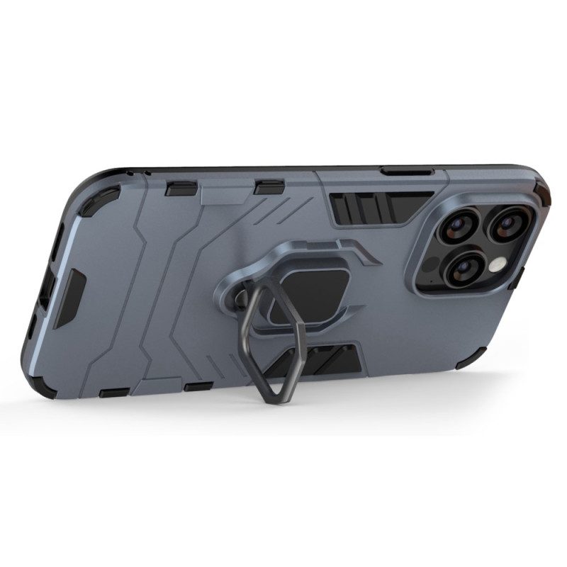 Cover iPhone 14 Pro Max Anello Resistente