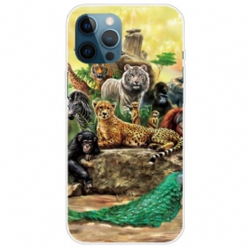 Cover iPhone 14 Pro Max Animali Da Safari