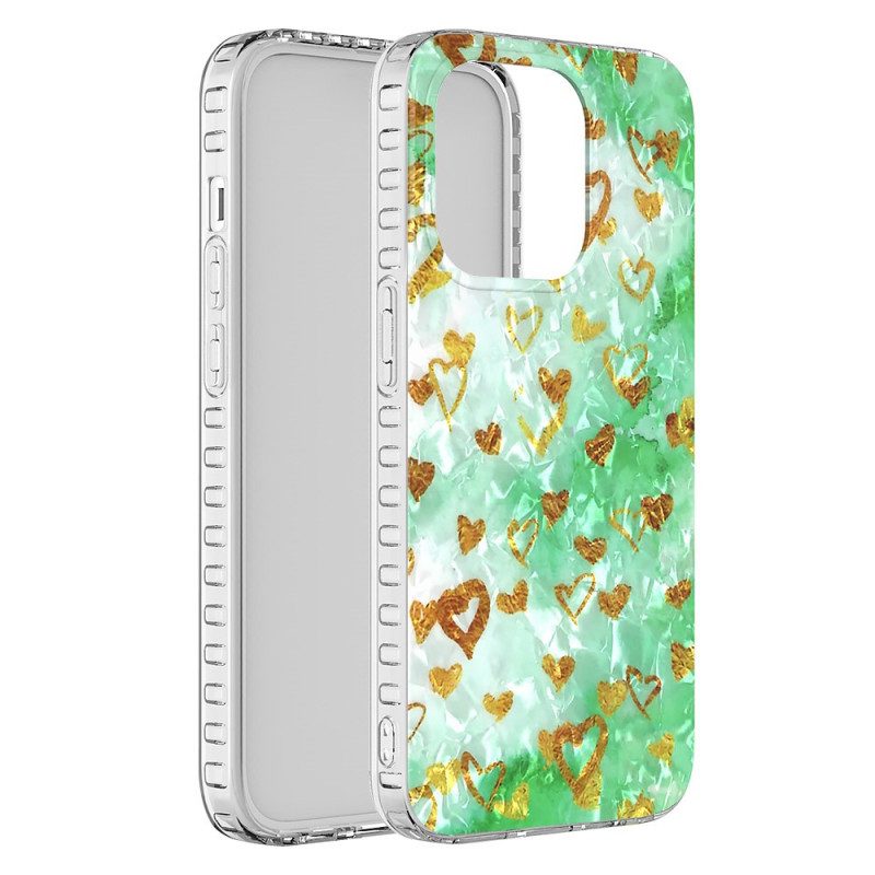 Cover iPhone 14 Pro Max Cuori Alla Moda