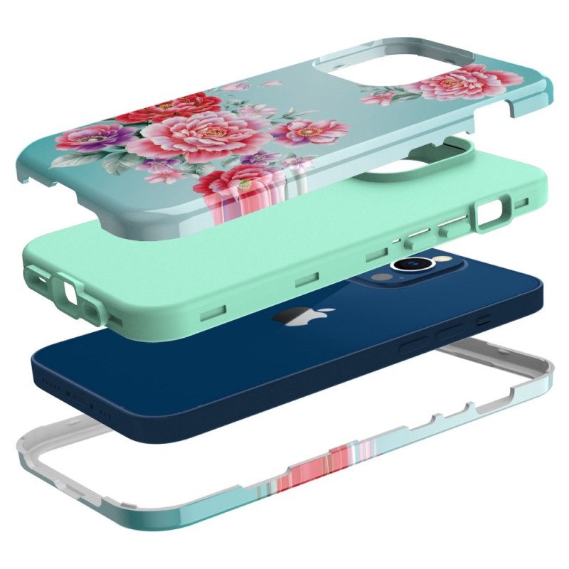 Cover iPhone 14 Pro Max Fiori D'epoca