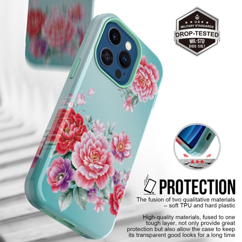 Cover iPhone 14 Pro Max Fiori D'epoca