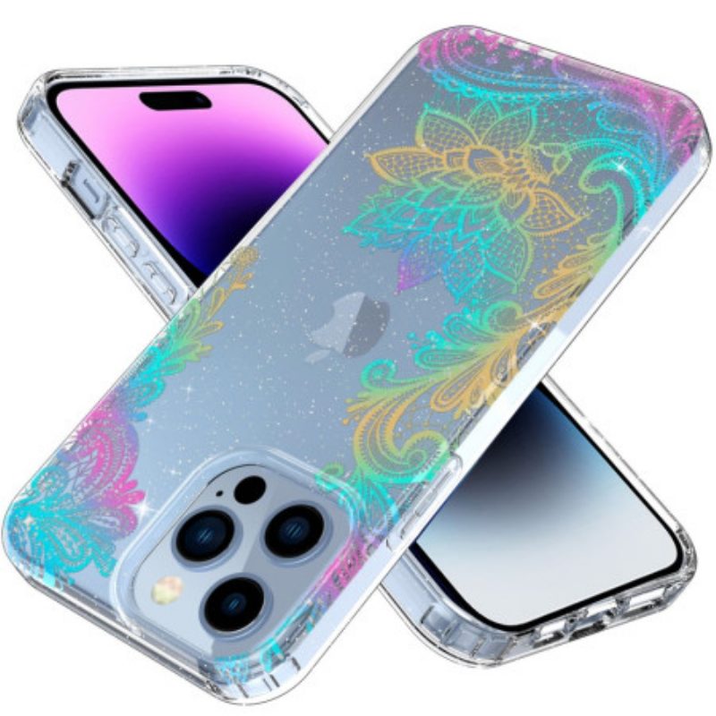 Cover iPhone 14 Pro Max Fiori Senza Soluzione Di Continuità