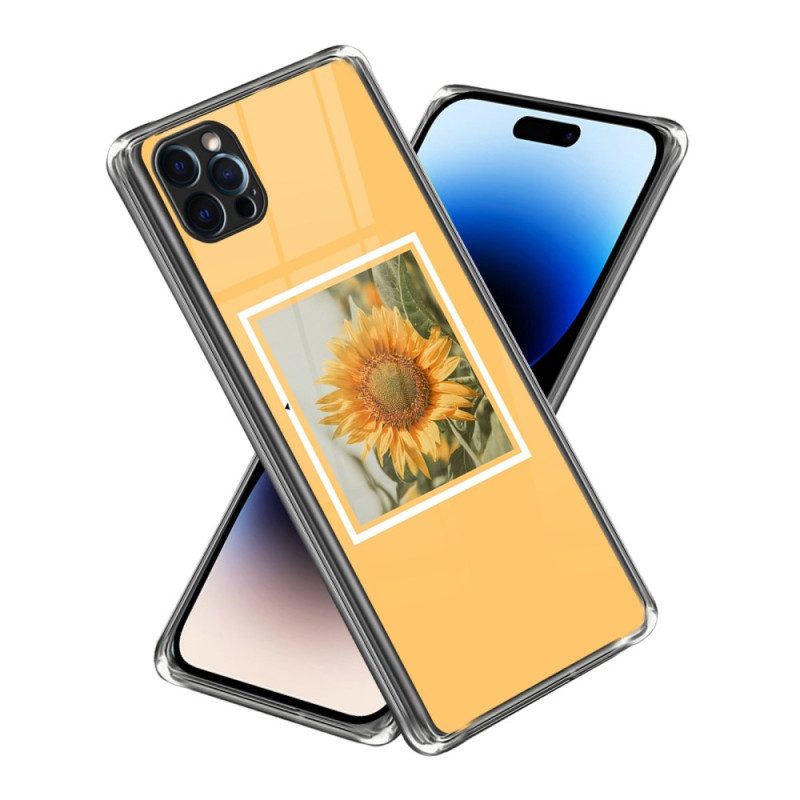 Cover iPhone 14 Pro Max Girasoli