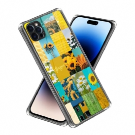 Cover iPhone 14 Pro Max Girasoli Intensi