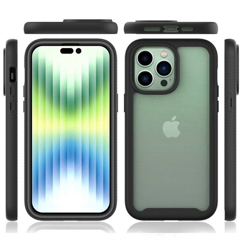 Cover iPhone 14 Pro Max Paraurti Telaio Ibrido