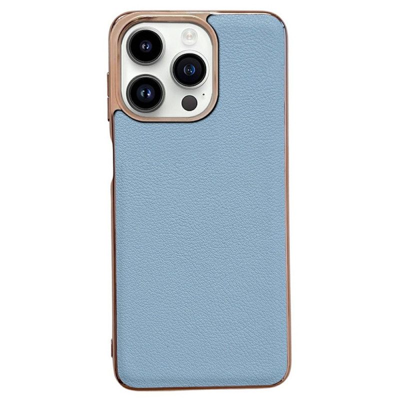 Cover iPhone 14 Pro Max Pelle Vera