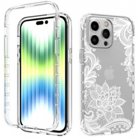 Cover iPhone 14 Pro Max Pizzo Rinforzato