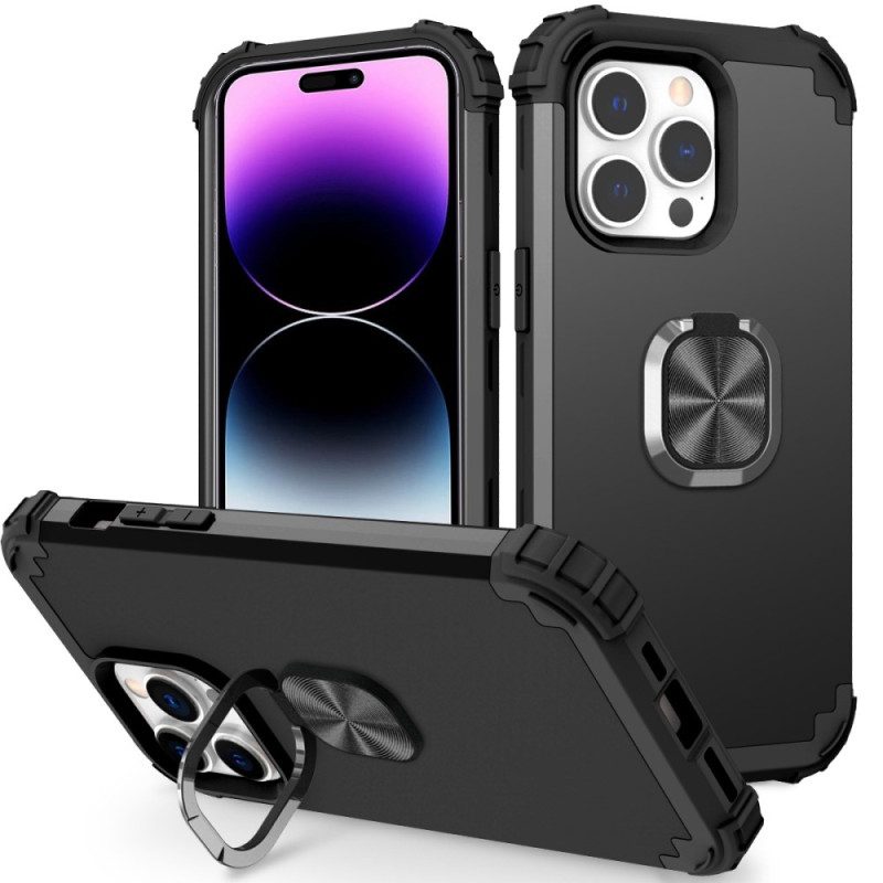 Cover iPhone 14 Pro Max Rinforzato Con Ring-support