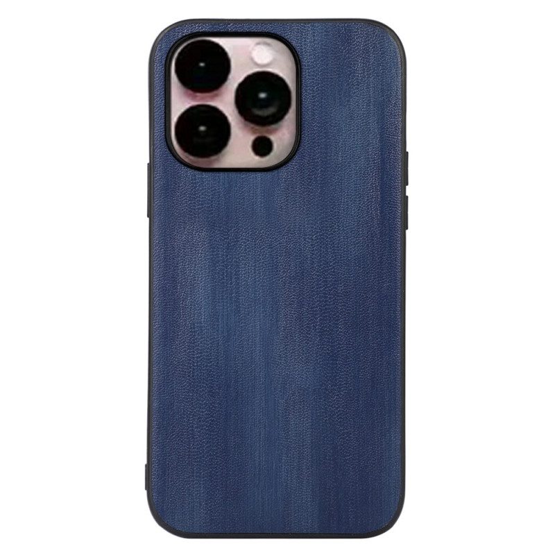 Cover iPhone 14 Pro Max Struttura In Pelle