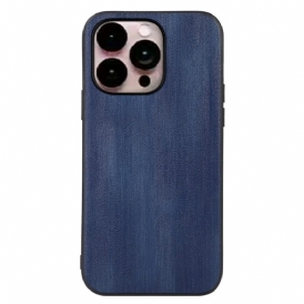 Cover iPhone 14 Pro Max Struttura In Pelle