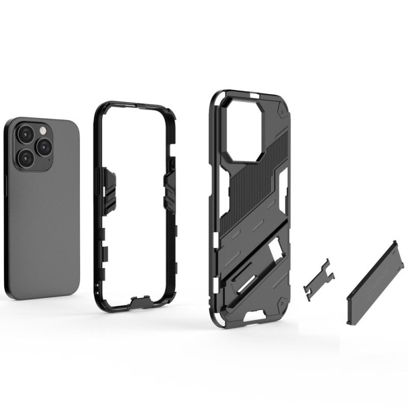 Cover iPhone 14 Pro Max Supporto Rimovibile Verticale E Orizzontale