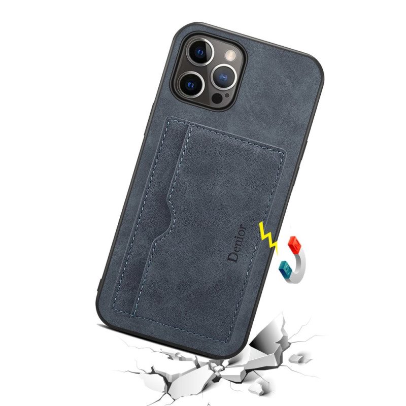 Cover iPhone 14 Pro Max Titolare Della Carta Denaro