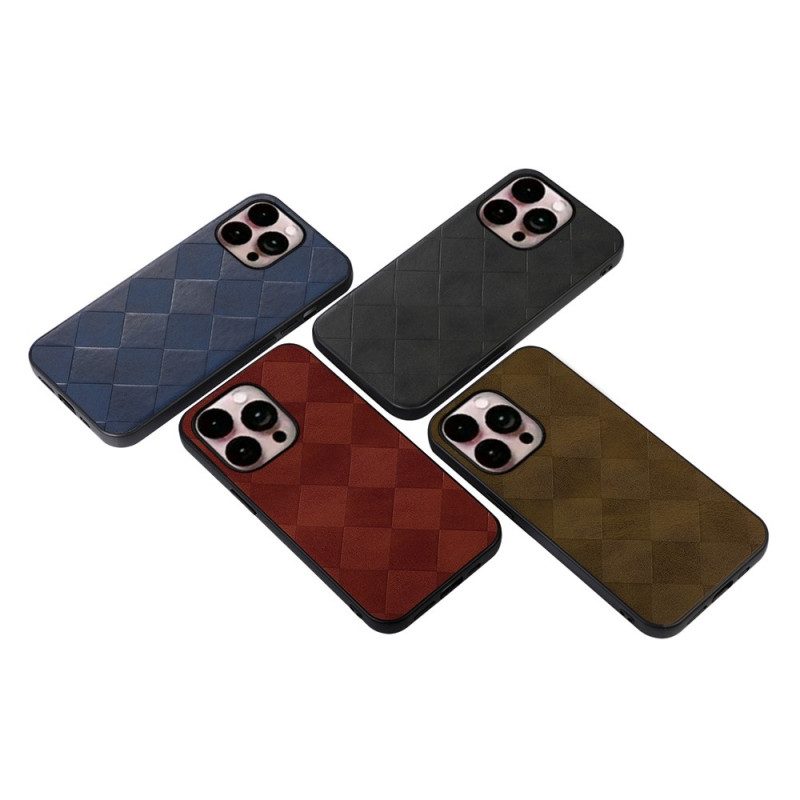 Cover iPhone 14 Pro Max Trama Tessuta