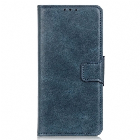 Custodia in pelle iPhone 14 Pro Max Chiusura In Pelle Stile Reversibile