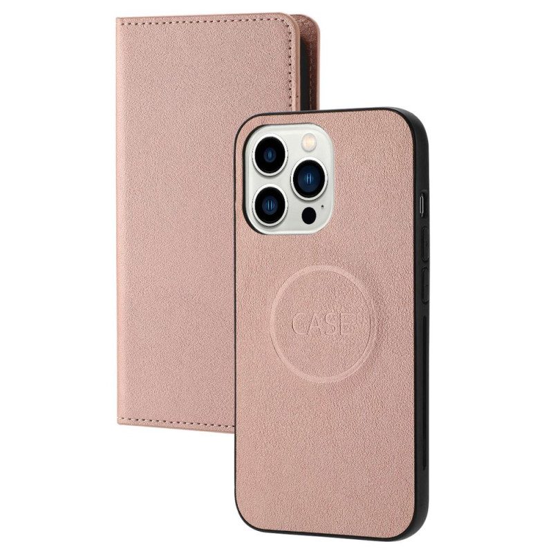 Folio Cover iPhone 14 Pro Max Custodia in pelle Staccabile