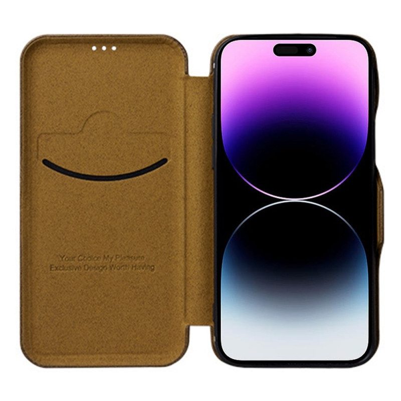 Folio Cover iPhone 14 Pro Max Custodia in pelle Vietao