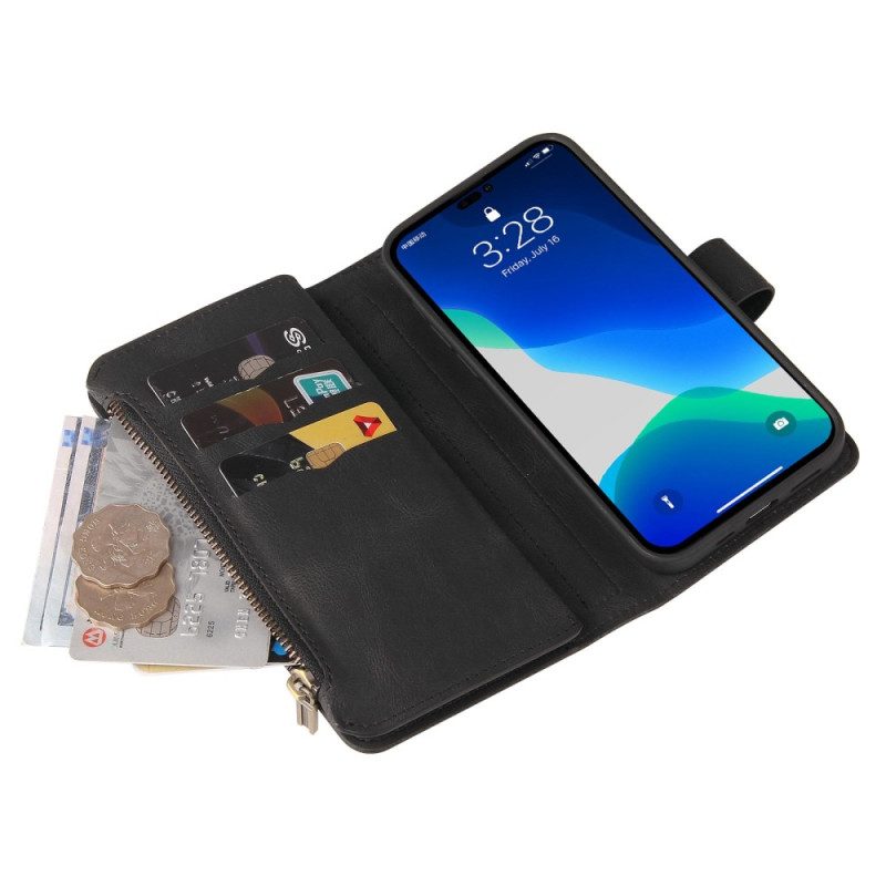 Folio Cover iPhone 14 Pro Max Portacarte Ottimizzati Multifunzione