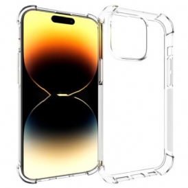 Cover iPhone 15 Pro Trasparente Con Angoli Rinforzati