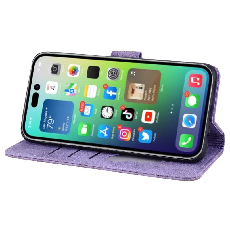 Folio Cover iPhone 15 Pro Perizoma Gatto Sogno Ad Occhi Aperti