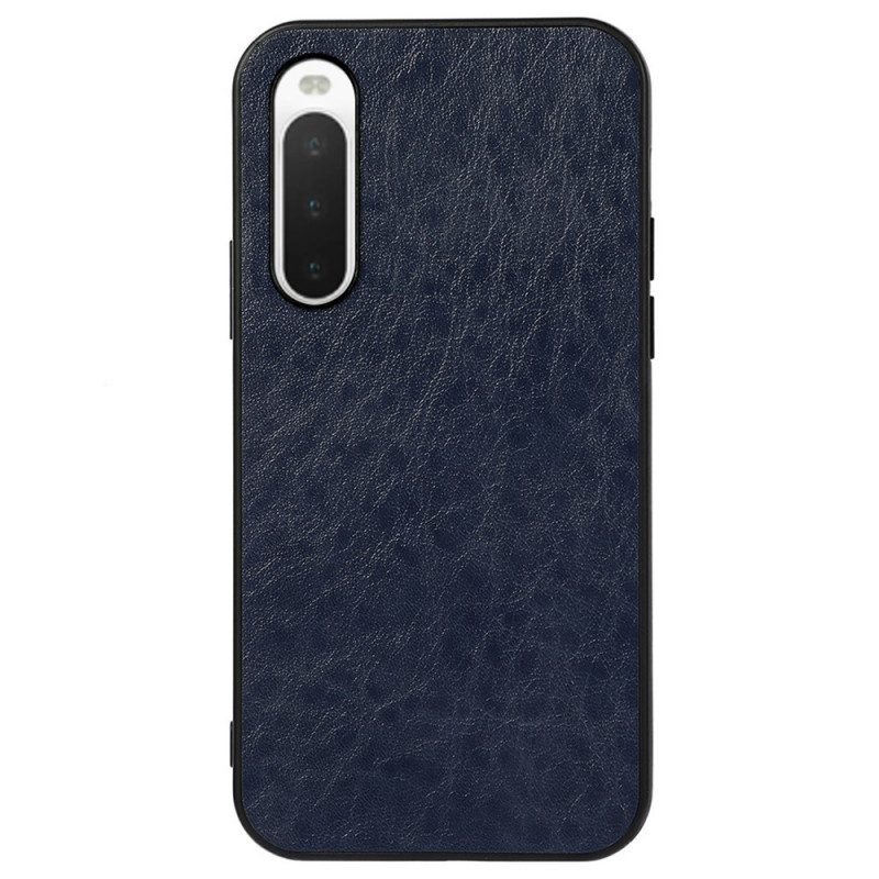 Cover Sony Xperia 10 IV Effetto Pelle