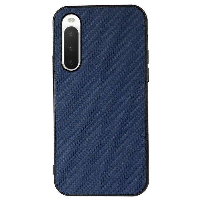 Cover Sony Xperia 10 IV Fibra Di Carbonio