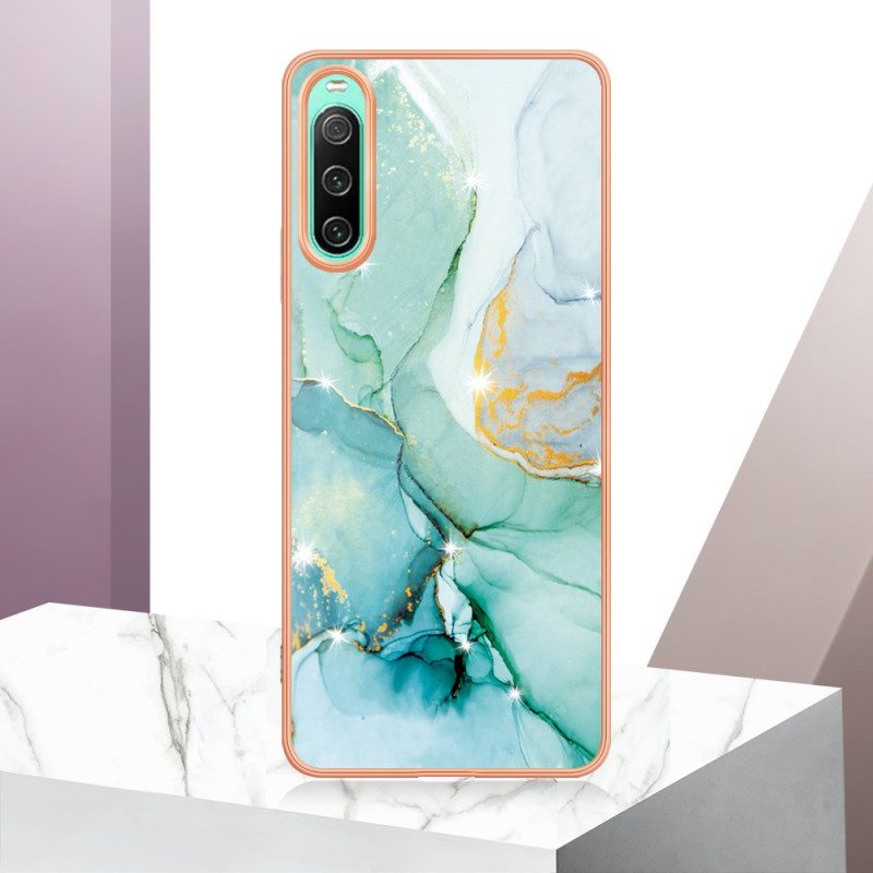 Cover Sony Xperia 10 IV Marmo Colorato