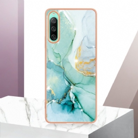 Cover Sony Xperia 10 IV Marmo Colorato