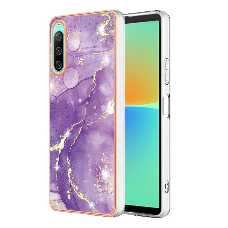 Cover Sony Xperia 10 IV Marmo Colorato