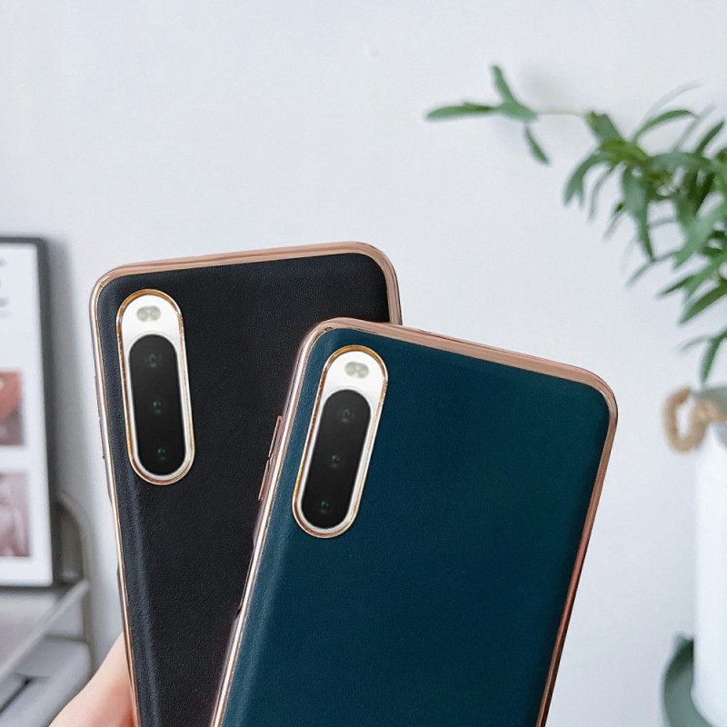 Cover Sony Xperia 10 IV Pelle Vera