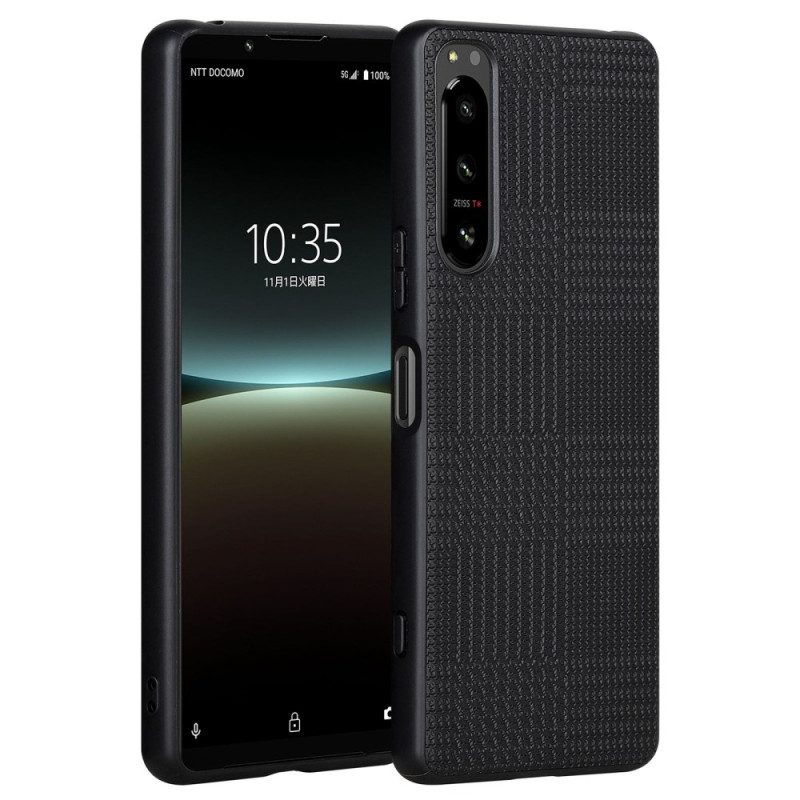 Cover Sony Xperia 10 IV Stile Tessuto Vili