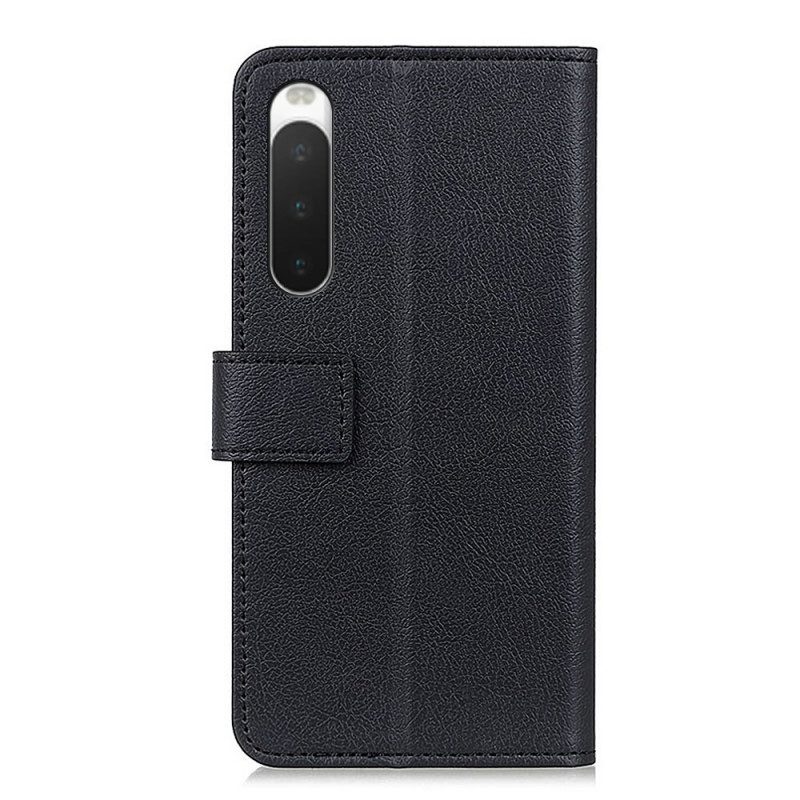 Custodia in pelle Sony Xperia 10 IV Classico