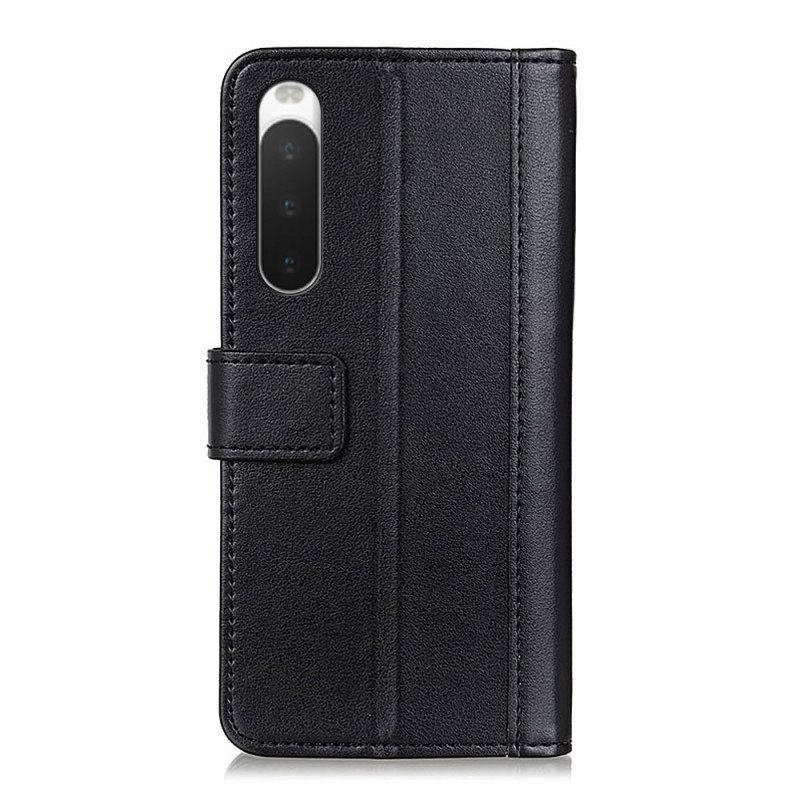 Custodia in pelle Sony Xperia 10 IV Stile In Pelle