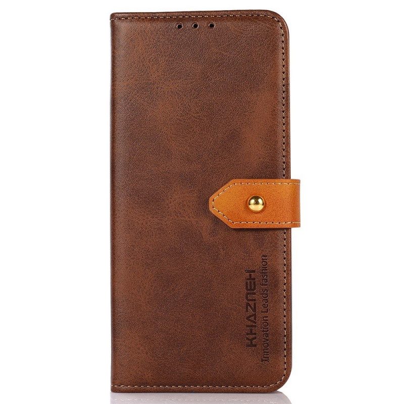 Folio Cover Sony Xperia 10 IV Con Cinturino Khazneh