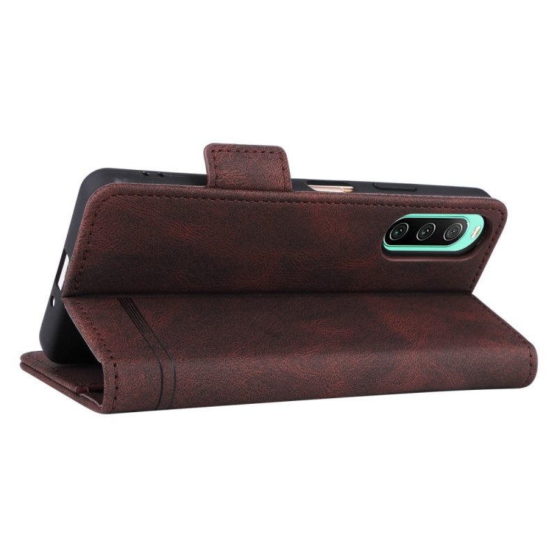 Folio Cover Sony Xperia 10 IV Eleganza Sottile