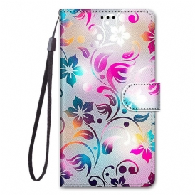 Folio Cover Sony Xperia 10 IV Grafica Con Cordino