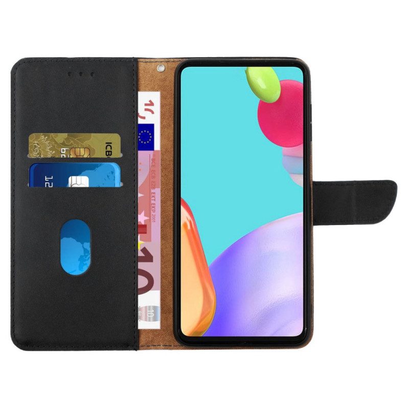 Folio Cover Sony Xperia 10 IV Vera Pelle Nappa