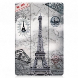 Custodia Huawei MatePad 11 (2021) Retrò Torre Eiffel