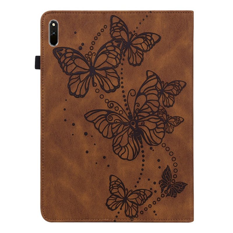 Folio Cover Huawei MatePad 11 (2021) Decorazione Farfalle