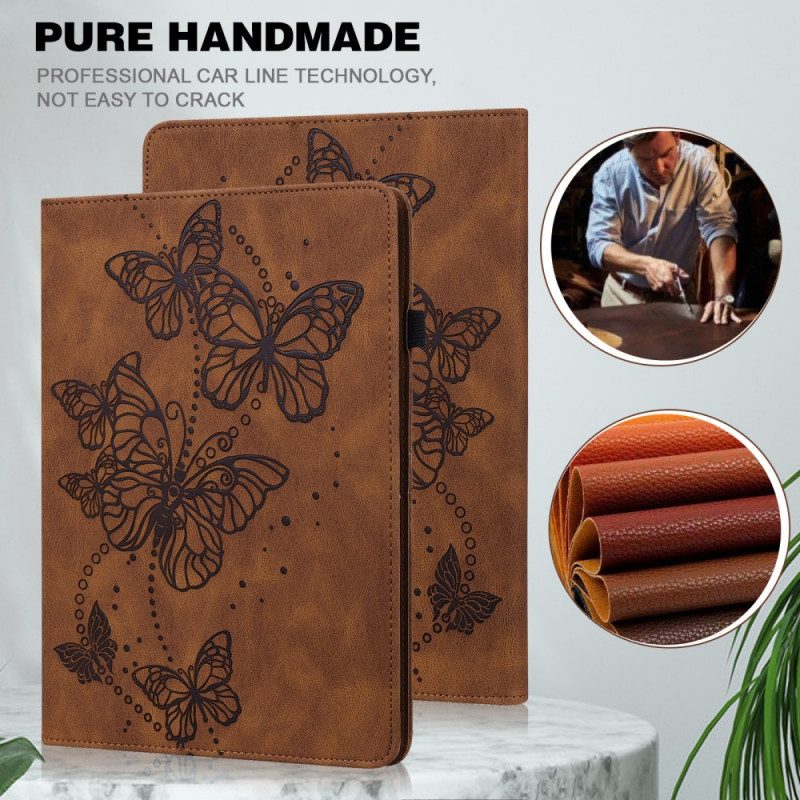 Folio Cover Huawei MatePad 11 (2021) Decorazione Farfalle