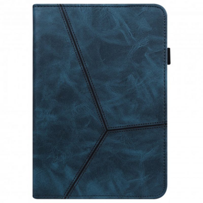 Folio Cover Huawei MatePad 11 (2021) Effetto Pelle Geometrica