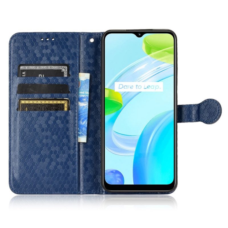 Custodia A Portafoglio Realme C30 Cinturino Tondo Con Chiusura Cellulare