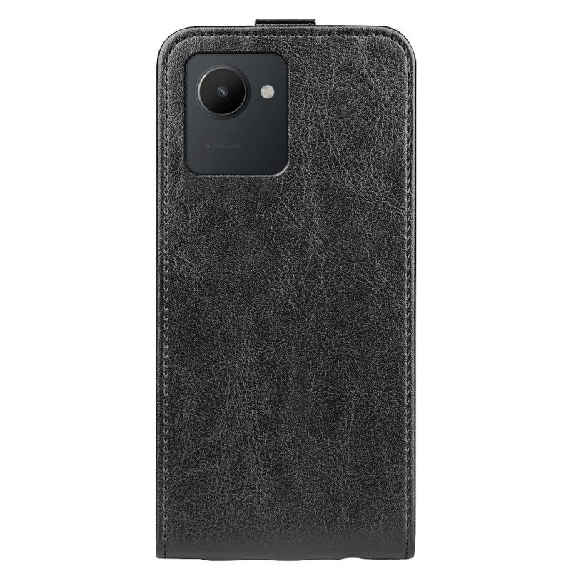 Custodia in pelle Realme C30 Folio Cover Aletta Verticale