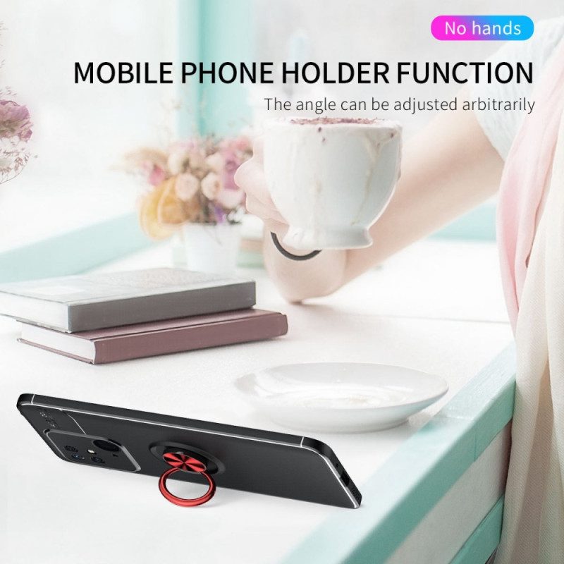 Cover Xiaomi Redmi 10C Anello Rotante