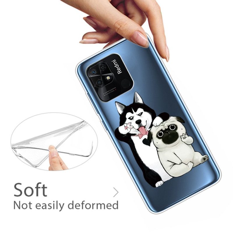 Cover Xiaomi Redmi 10C Cani Divertenti