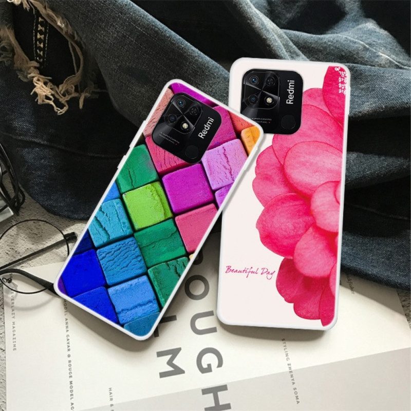 Cover Xiaomi Redmi 10C Cubi Colorati